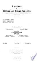 Revista de ciencias económicas