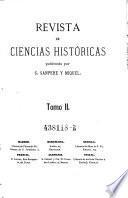 Revista de ciencias historicas