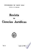 Revista de ciencias jurídicas
