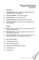 Revista de ciencias sociales