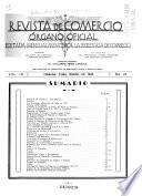 Revista de Comercio; Órgano Oficial Editado por el Ministerio de Comercio