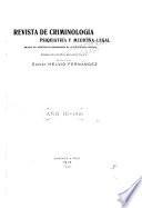Revista de criminología psiquiatría y medicina-legal