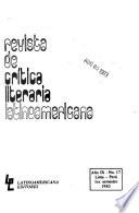Revista de crítica literaria latinoamericana