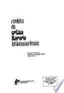 Revista de crítica literaria latinoamericana