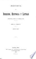 Revista de derecho historia y letras