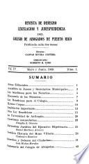 Revista de derecho, legislación y jurisprudencia del Colegio de Abogados de Puerto Rico