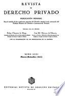 Revista de derecho privado