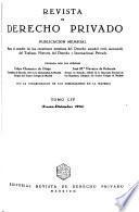 Revista de derecho privado
