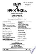 Revista de derecho procesal