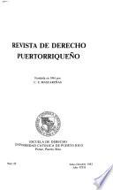 Revista de derecho puertorriqueño
