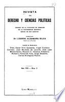 Revista de derecho y ciencias politicas