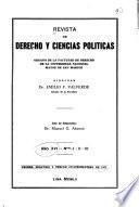 Revista de derecho y ciencias políticas