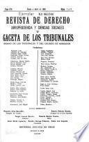 Revista de derecho y jurisprudencia
