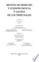 Revista de derecho y jurisprudencia y gaceta de los tribunales