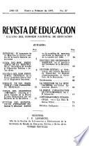 Revista de educación