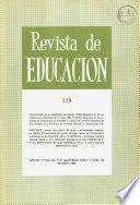 Revista de educación nº 119