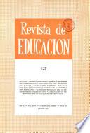 Revista de educación nº 127