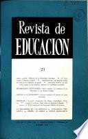 Revista de educación nº 23