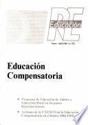 Revista de educación nº 272. Educación compensatoria