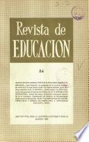 Revista de educación nº 84