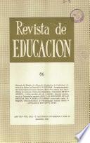 Revista de educación nº 86