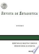 Revista de estadística 1971. Enero