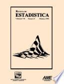 Revista de estadística 1995. Volumen VII, Número 9