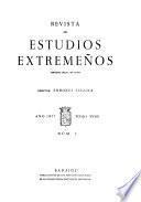 Revista de estudios extremeños