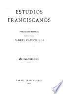 Revista de estudios franciscanos