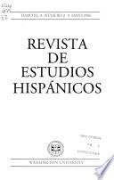 Revista de estudios hispánicos