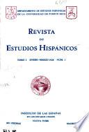 Revista de estudios hispanicos