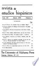 Revista de estudios hispánicos