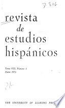 Revista de estudios hispánicos