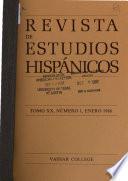Revista de estudios hispánicos