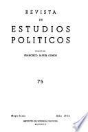 Revista de estudios políticos