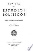 Revista de estudios políticos