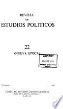 Revista de estudios políticos
