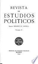 Revista de estudios políticos