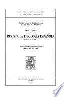 Revista de filología española