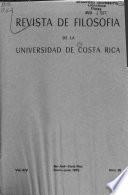 Revista de filosofía de la Universidad de Costa Rica