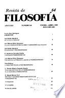 Revista de filosofía