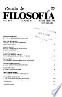 Revista de filosofía