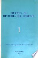 Revista de historia del derecho