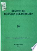 Revista de historia del derecho