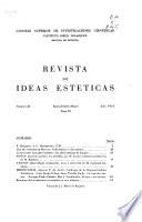 Revista de ideas estéticas