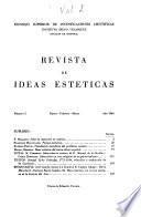 Revista de ideas estéticas