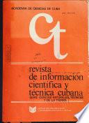 Revista de información científica y técnica cubana