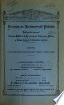 Revista de Instrucción Pública [Antes Revista de Educación]