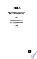 Revista de interpretación bíblica latinoamericana