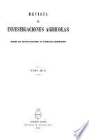 Revista de Investigaciones Agrícolas
